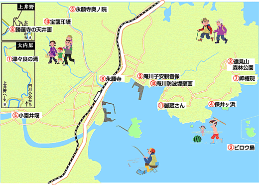 RECOMMENDED SIGHTSEEING SPOTS IN KADOGAWA