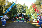 中山神社にて